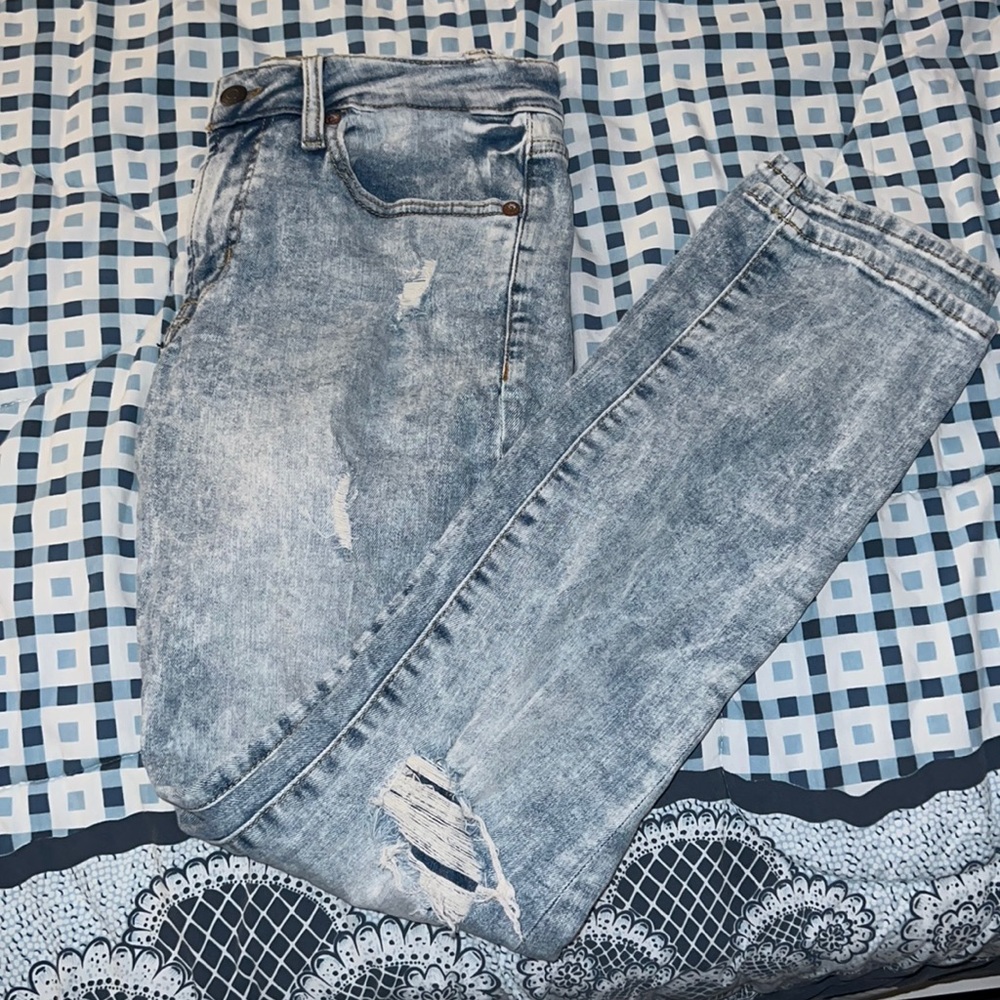 Aeropostale slim light blue jeans